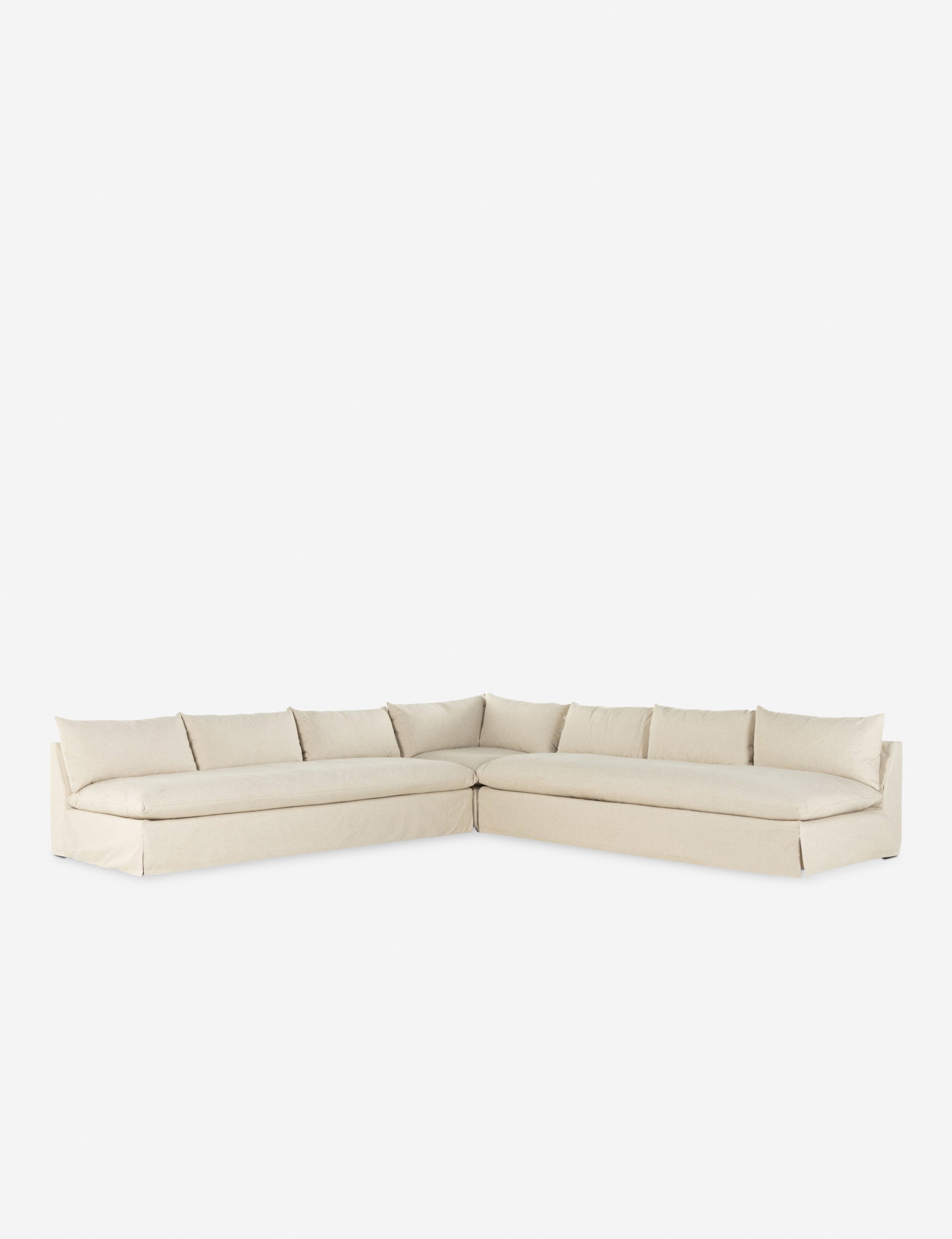 Penn Slipcover Sectional Sofa