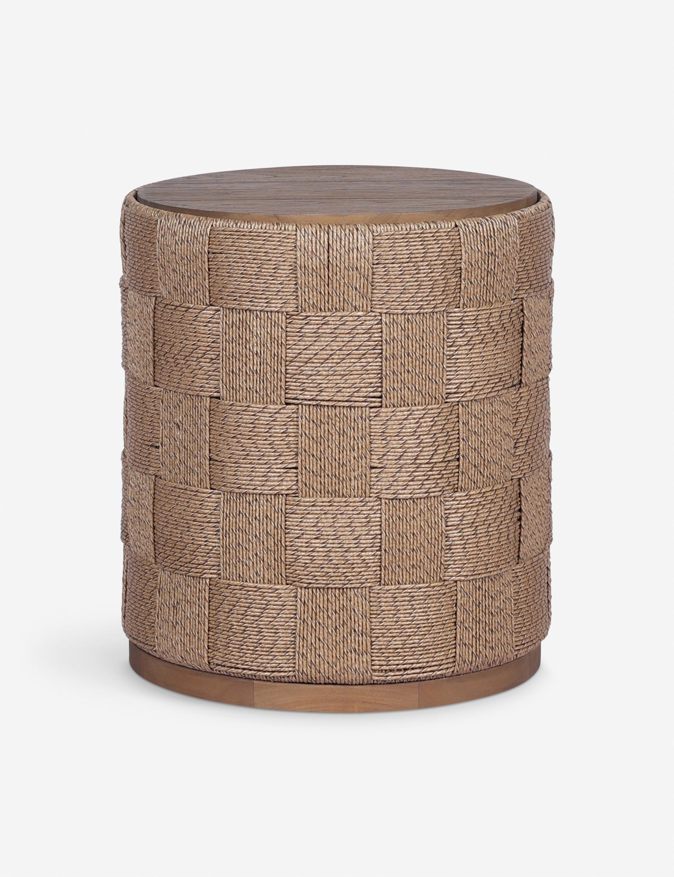 Corsica Round Outdoor Side Table