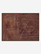 Traced I Wall Art par Bobby Berk