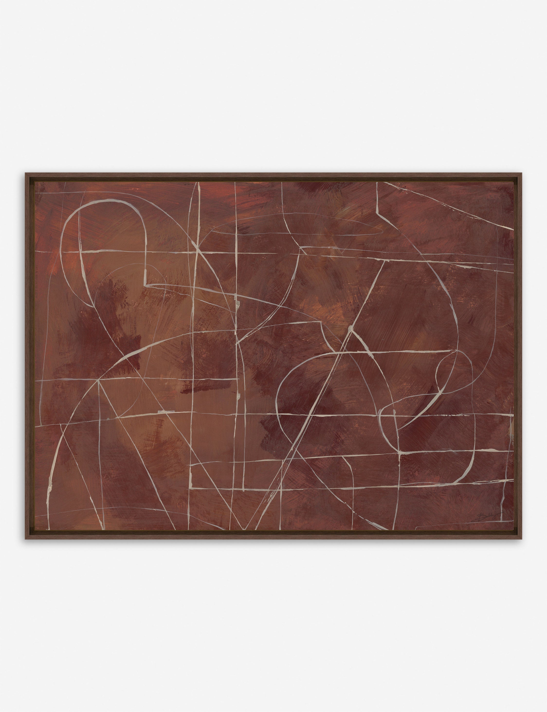Traced I Wall Art par Bobby Berk