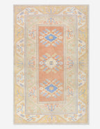 Tapis turc vintage en laine noué à la main n° 466, 1,52 m x 2,43 m