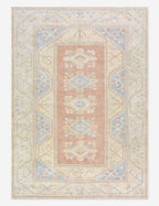 Tapis turc vintage en laine noué à la main n° 467, 1,83 m x 2,73 m