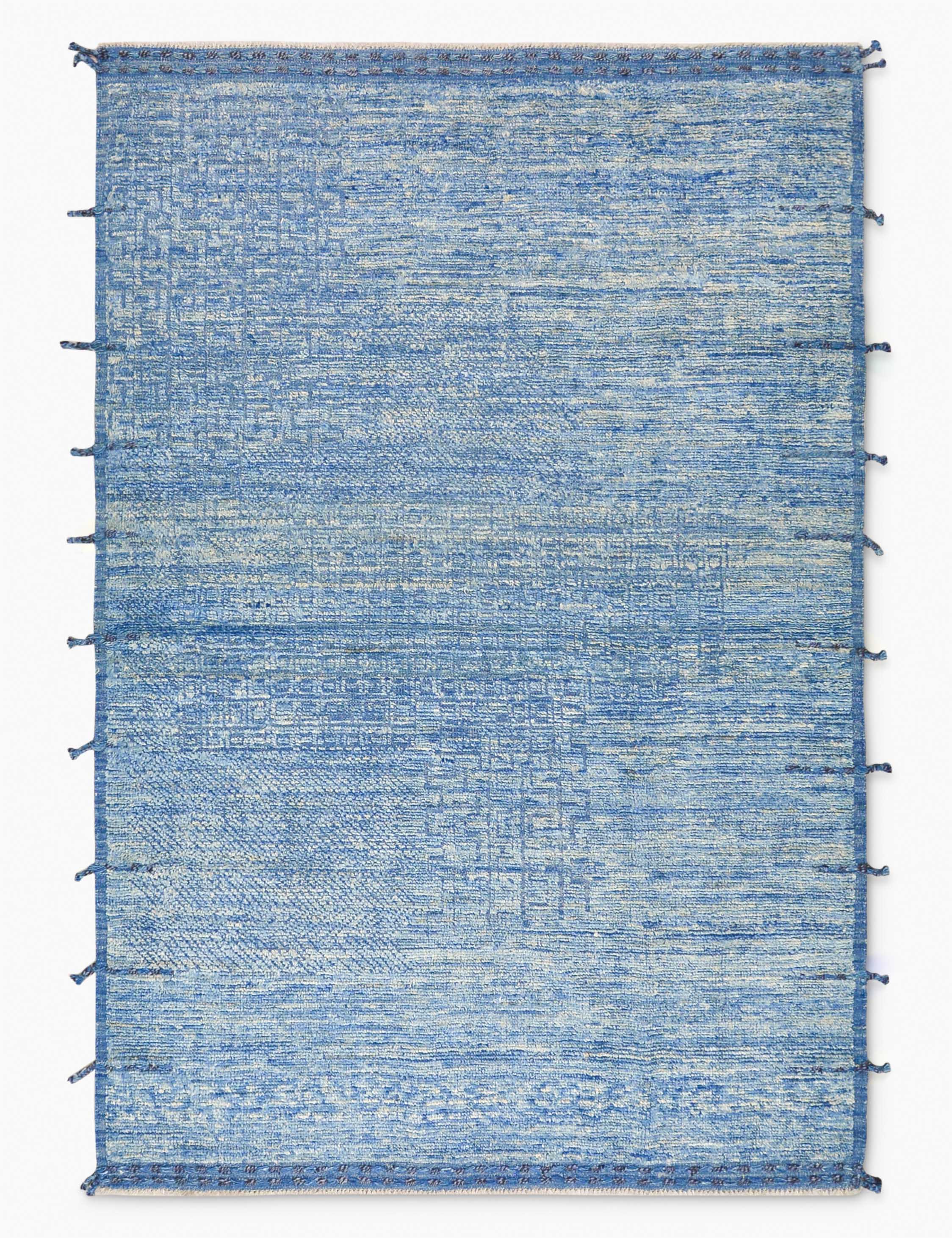 Tapis marocain vintage en laine noué à la main n° 475, 1,78 m x 2,40 m