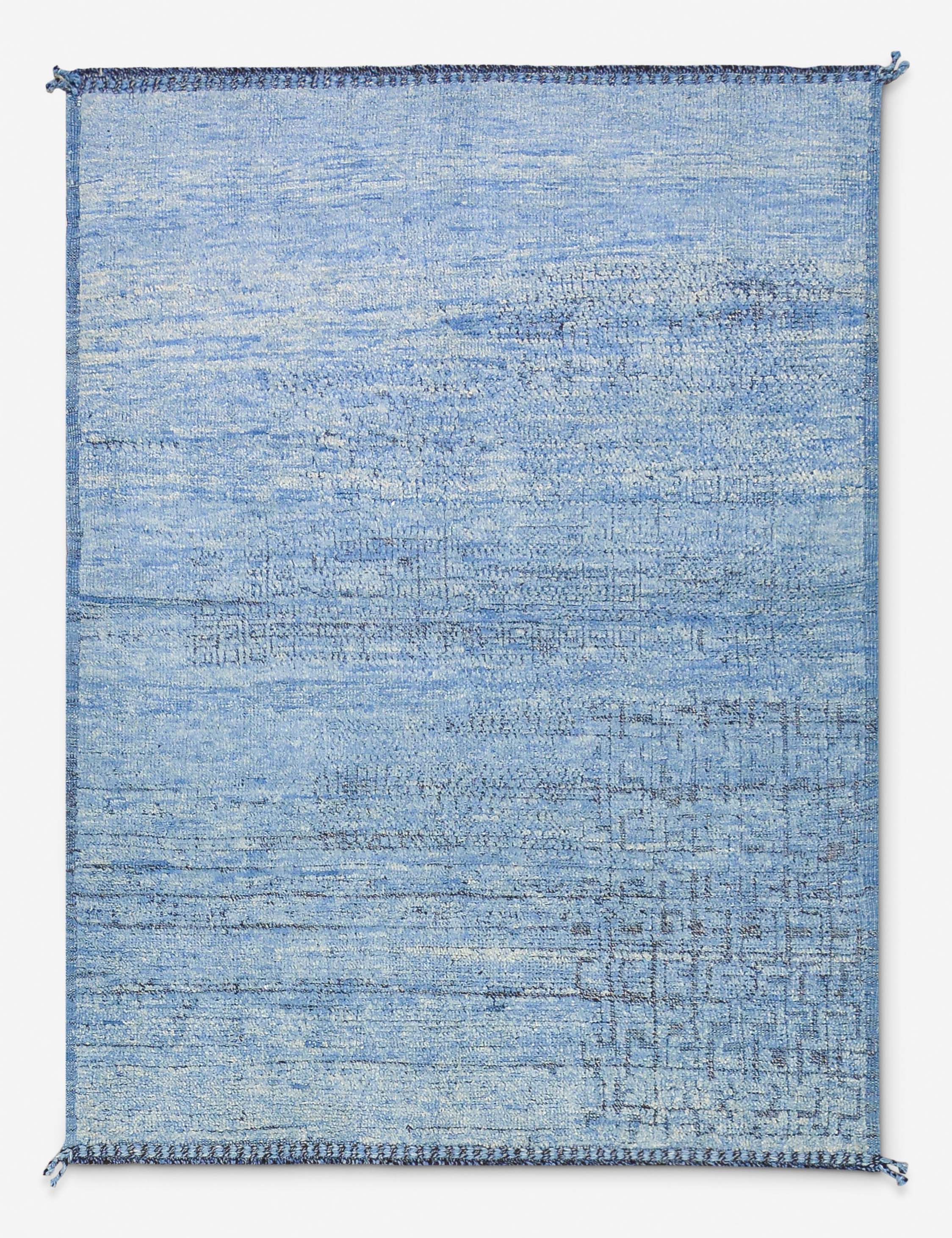 Tapis marocain vintage en laine noué à la main n° 477, 1,50 m x 2,10 m