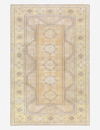 Tapis turc vintage en laine noué à la main n° 487, 1,55 m x 2,10 m