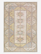Tapis turc vintage en laine noué à la main n° 489, 1,83 m x 2,73 m