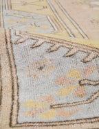 Tapis turc vintage en laine noué à la main n° 489, 1,83 m x 2,73 m