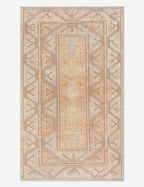 Tapis turc vintage en laine noué à la main n° 497, 1,22 m x 1,83 m