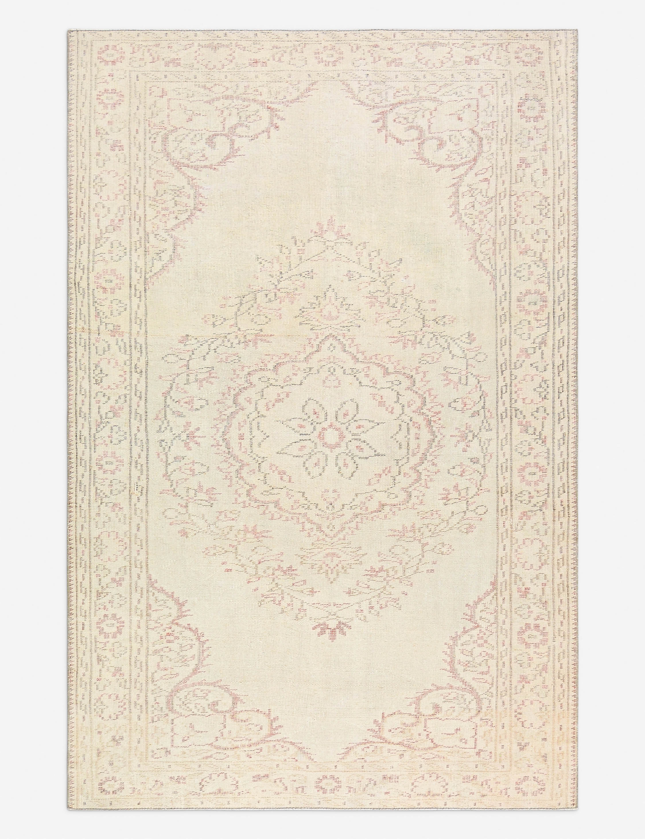 Tapis turc vintage en laine noué à la main n° 501, 1,78 m x 2,40 m
