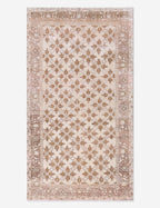Tapis turc vintage en laine noué à la main n° 507, 1,50 m x 2,70 m