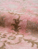 Tapis turc vintage en laine noué à la main n° 509, 1,25 m x 2,40 m