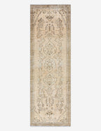 Tapis turc vintage en laine noué à la main n° 514, 90 cm x 270 cm