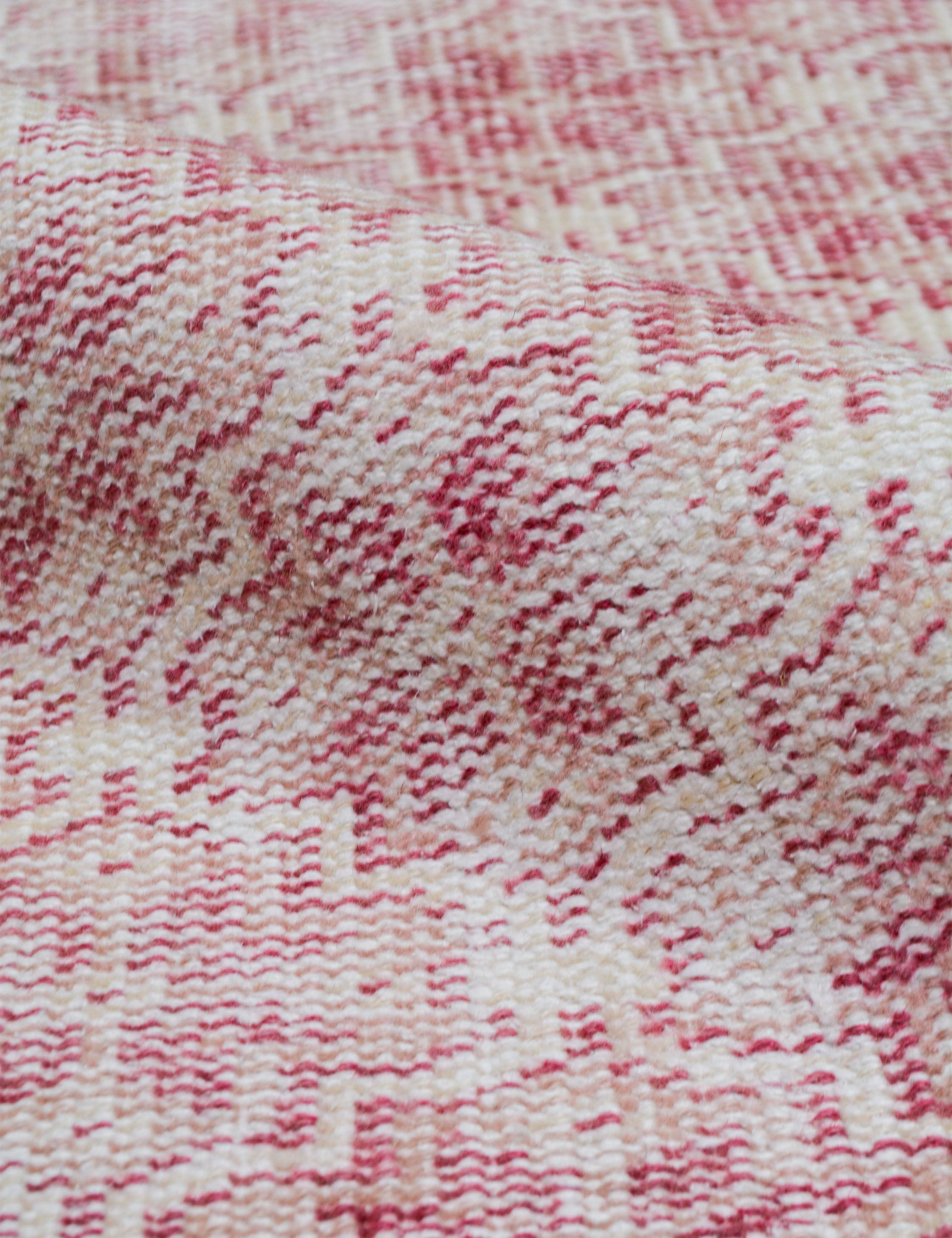 Tapis de couloir vintage turc en laine noué à la main n° 276, 60 cm x 33 cm