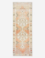 Tapis de couloir vintage turc en laine noué à la main n° 286, 70 cm x 180 cm