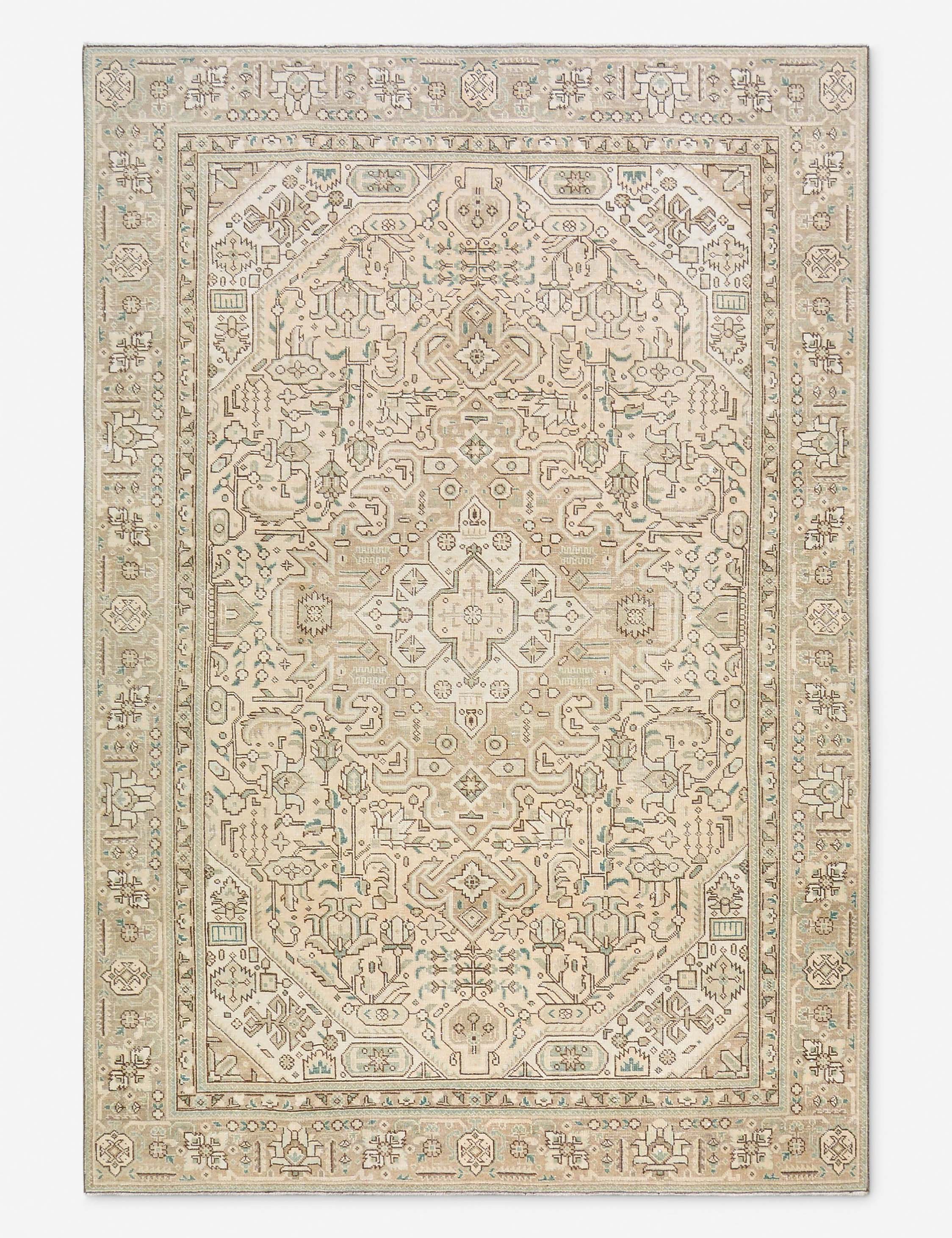 Tapis turc vintage en laine noué à la main n° 528, 1,80 m x 2,70 m