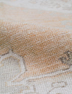 Tapis turc vintage en laine noué à la main n° 529, 1,27 m x 2,13 m