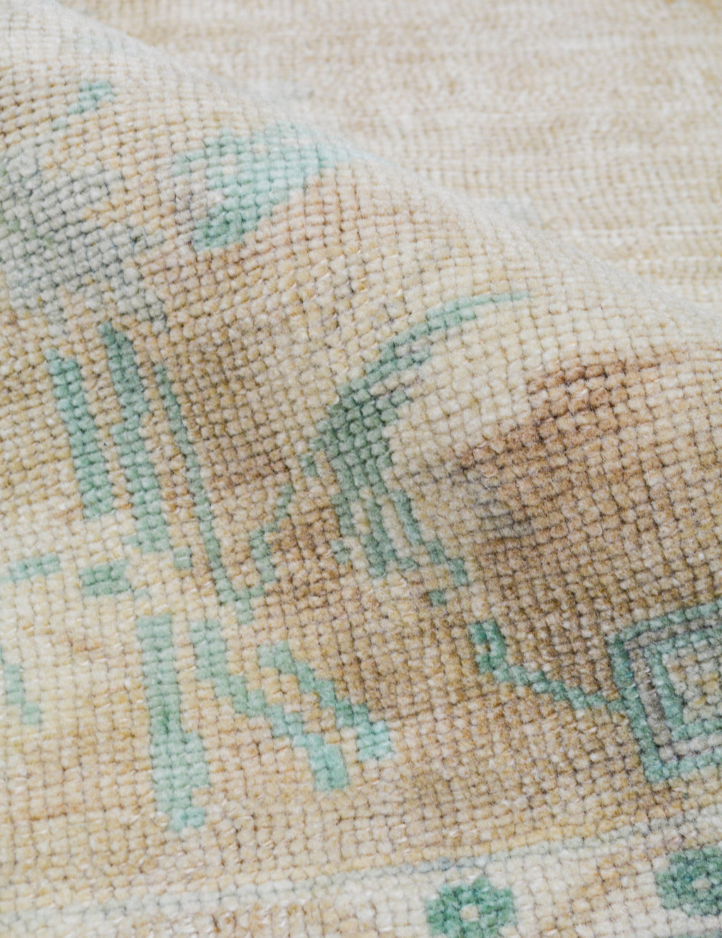 Tapis de couloir vintage turc en laine noué à la main n° 294, 95 cm x 270 cm