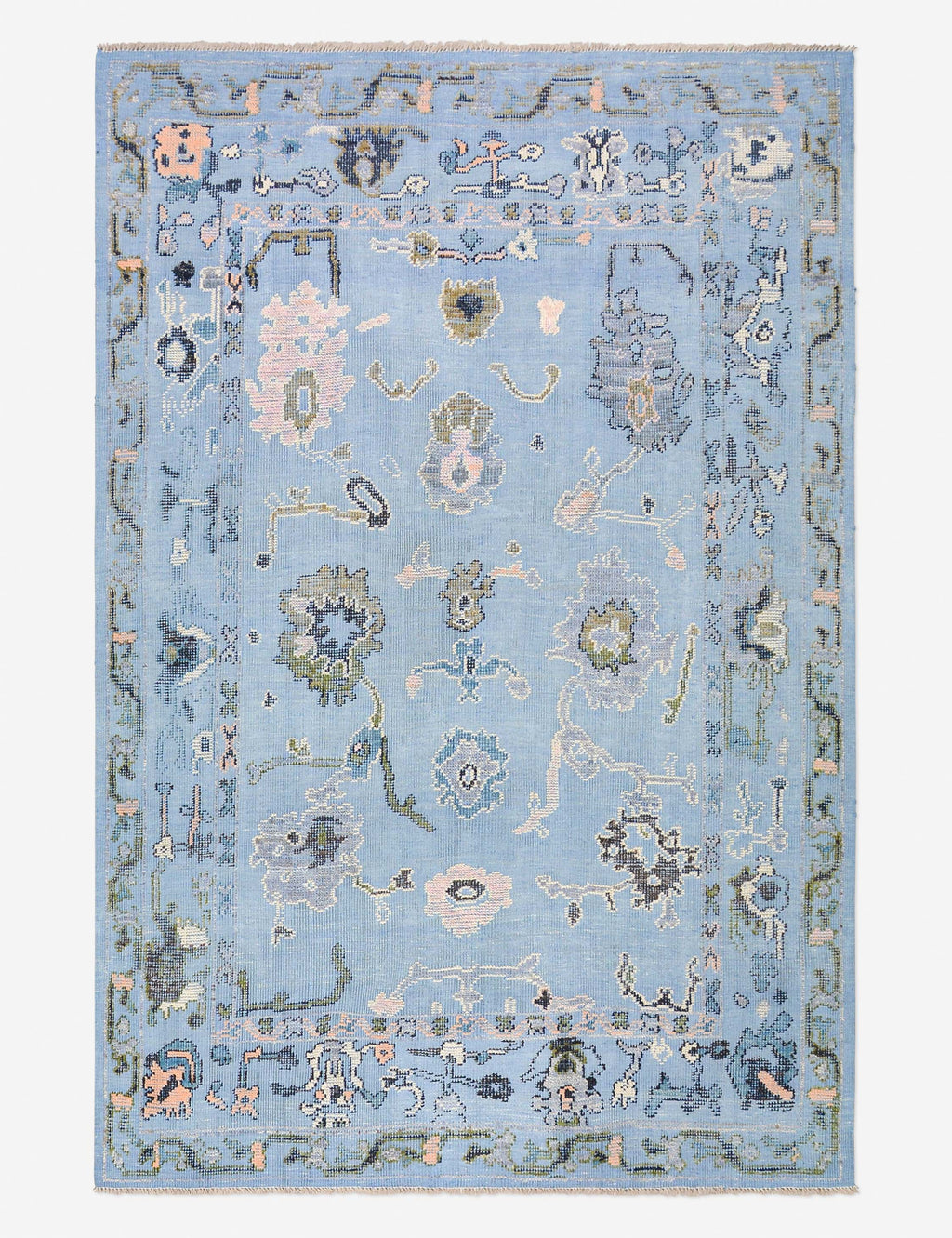 Tapis turc vintage en laine noué à la main n° 532, 1,90 m x 2,70 m