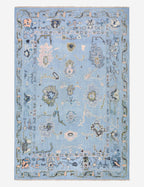 Tapis turc vintage en laine noué à la main n° 532, 1,90 m x 2,70 m