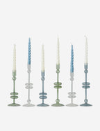 Glass Candlestick Pair (Set of 2) by etúHOME