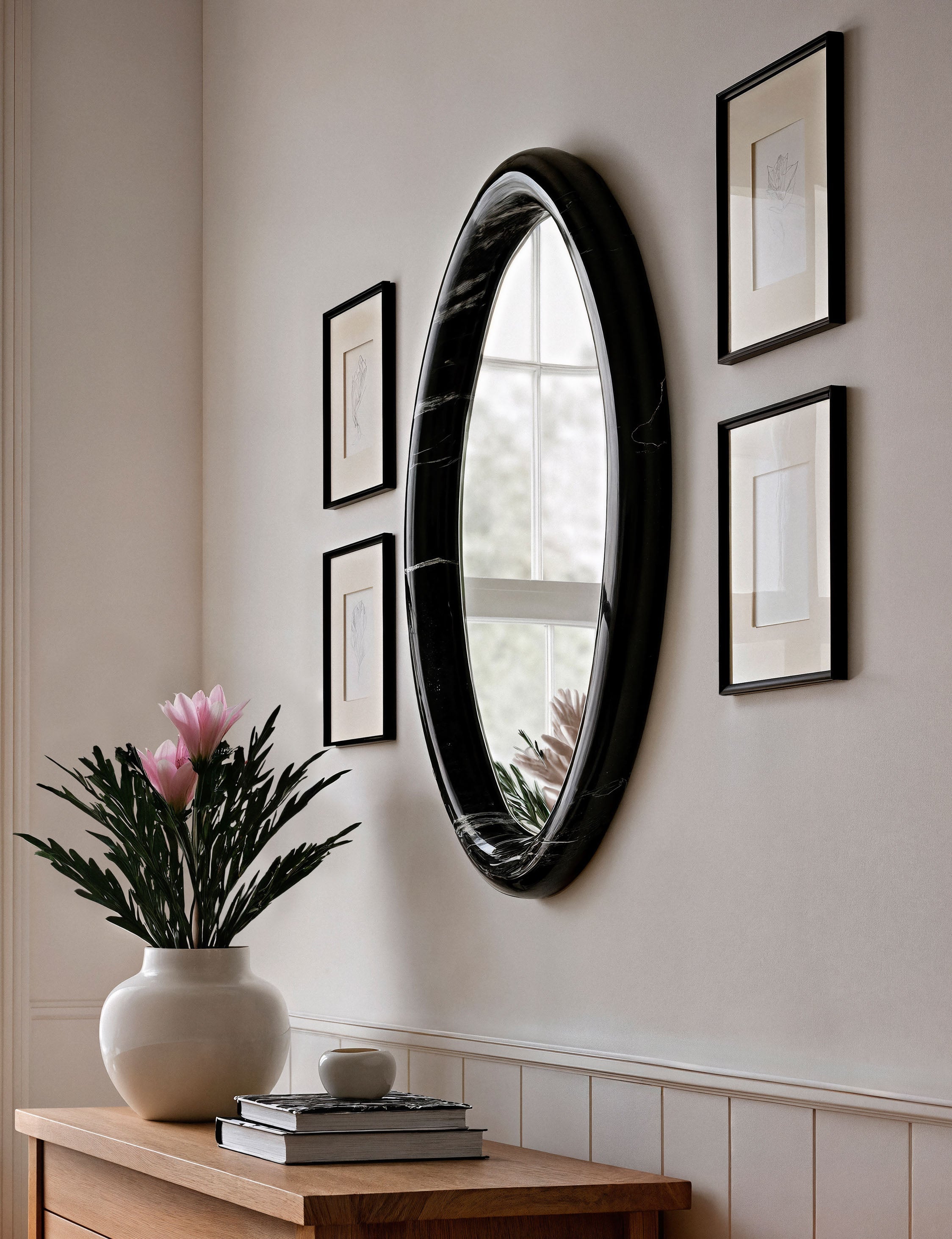 Fedde Oval Mirror