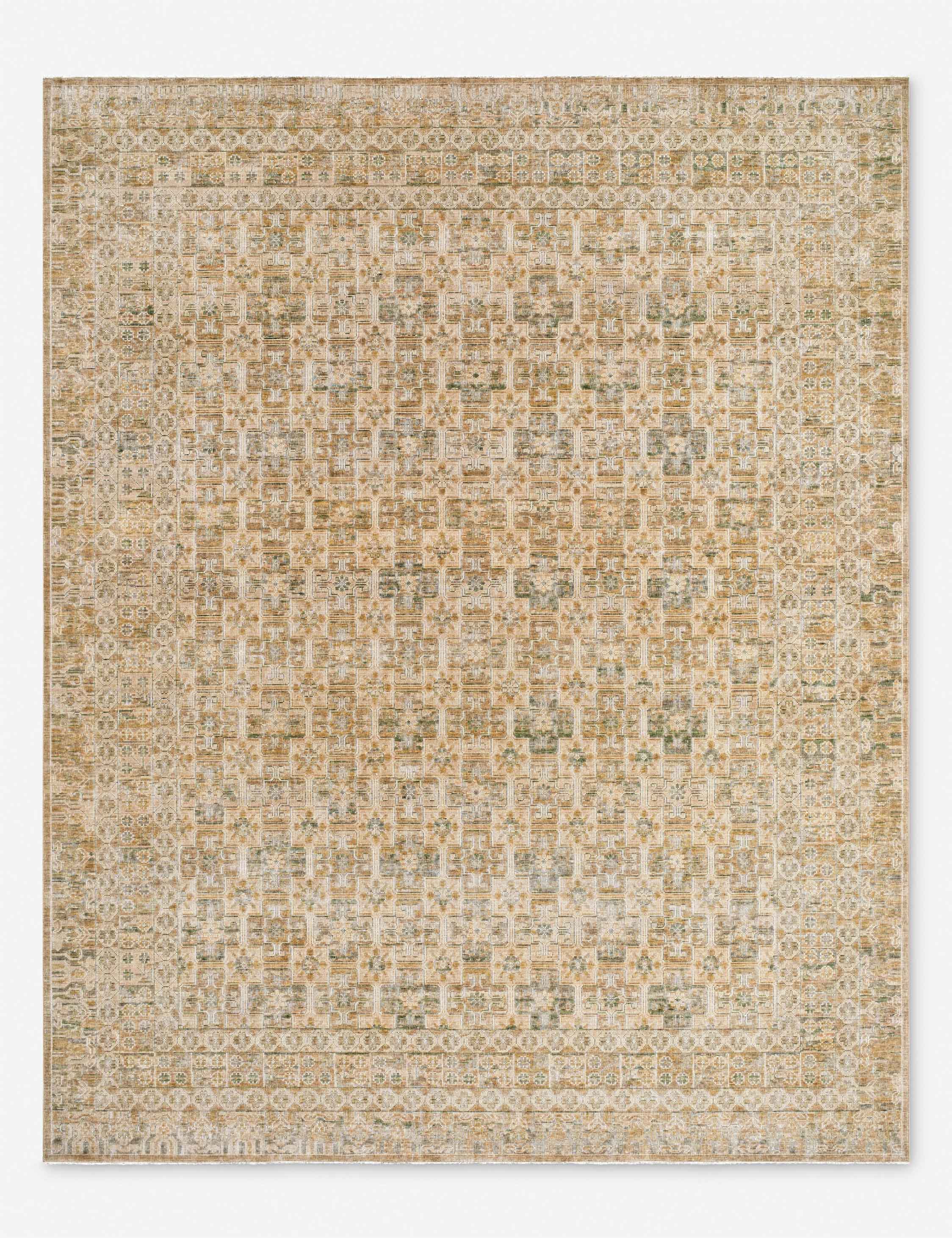 Tapis en laine tissé à la main Ricci