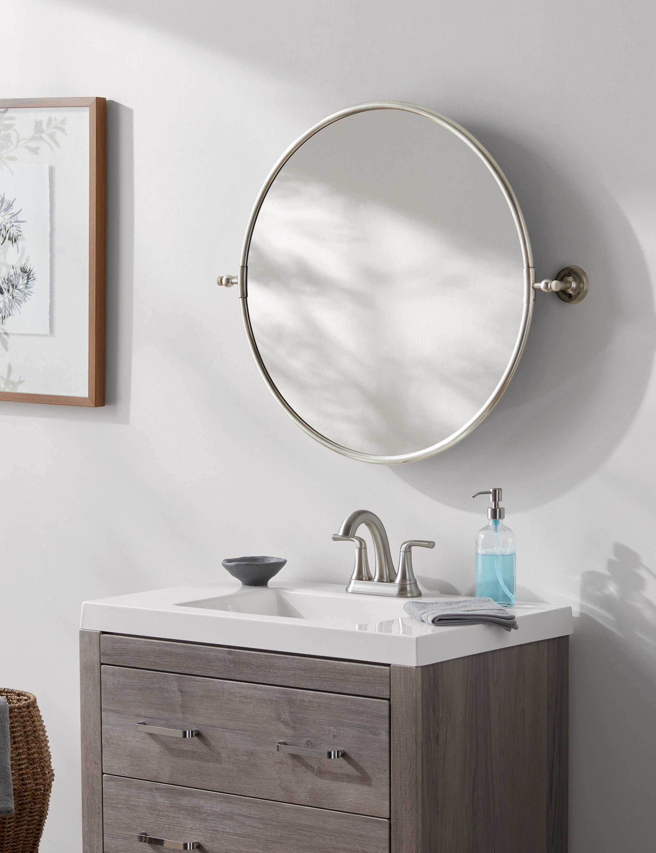 Caferro Round Mirror