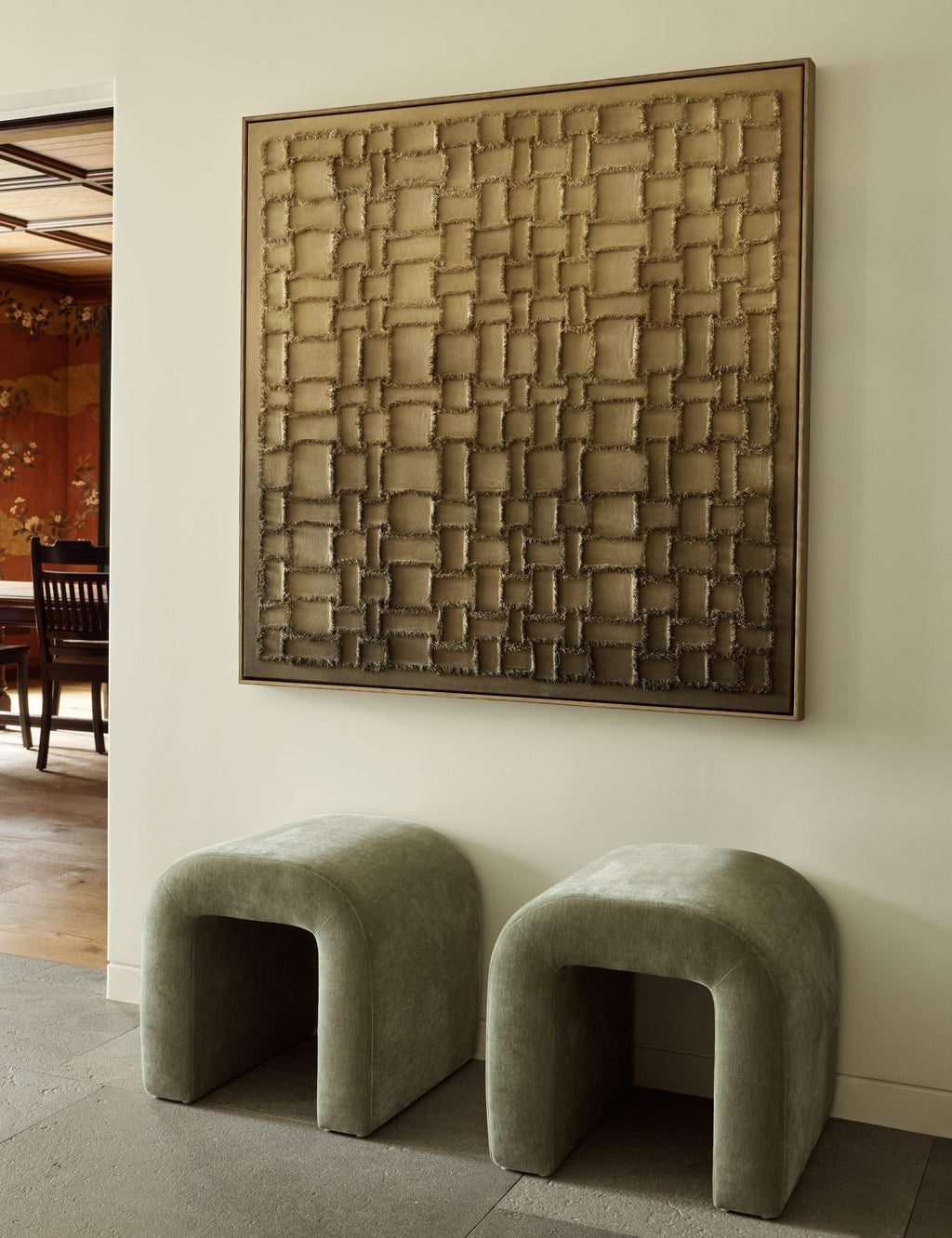 All Torn Up Square Wall Art by Danielle Davis