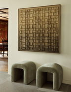 All Torn Up Square Wall Art by Danielle Davis